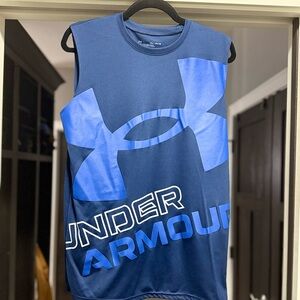 Under Armour Kids Blue Sleeveless Top